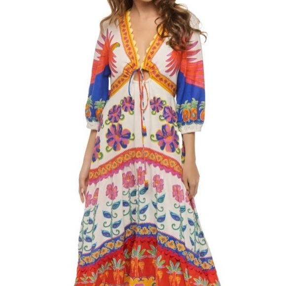 Farm Rio dress new with tags size small - Picture 4 of 10